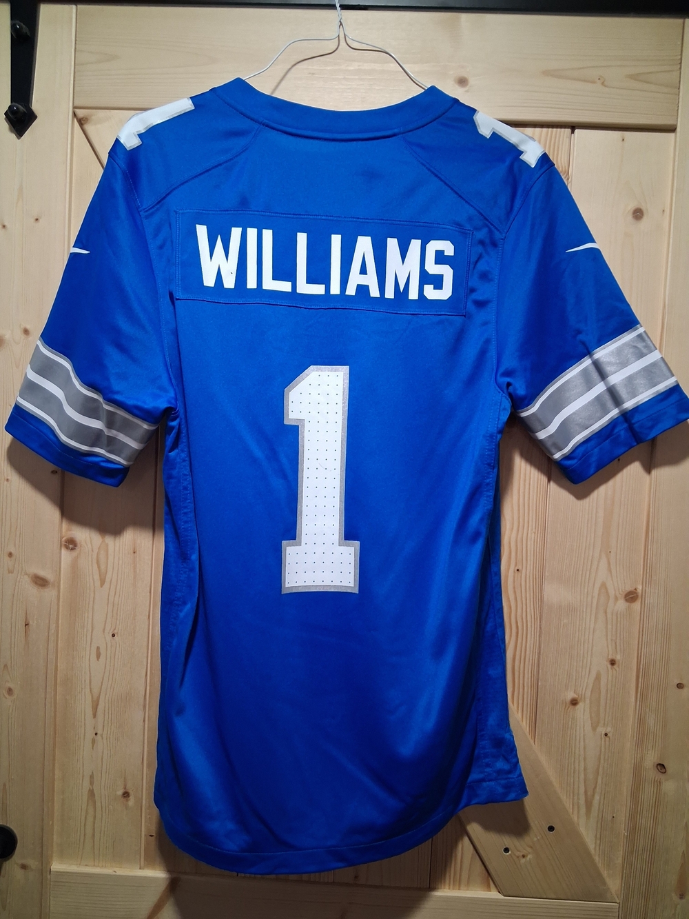 NFL Williams #1 Royal Blue Football Jersey
